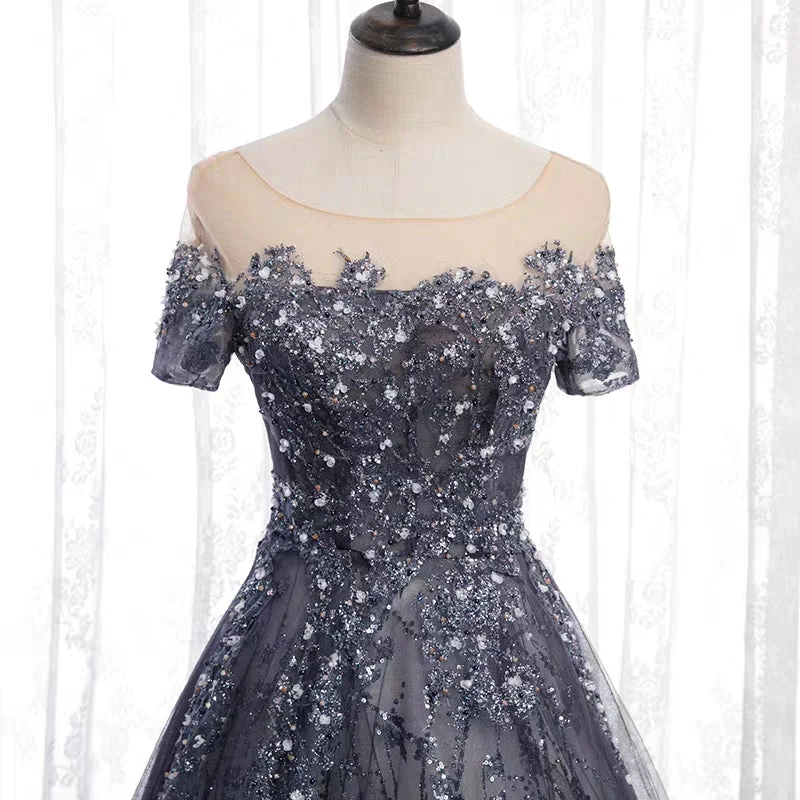 Banquet Annual Evening Dress New Long Show Slim Usually Wears Birthday Party Fairy Dress - Image 3