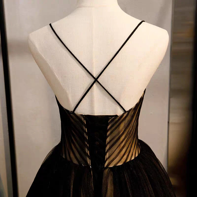 Banquet evening dress long skirt women new black show thin usual can wear the annual fairy temperament birthday dress - Image 2