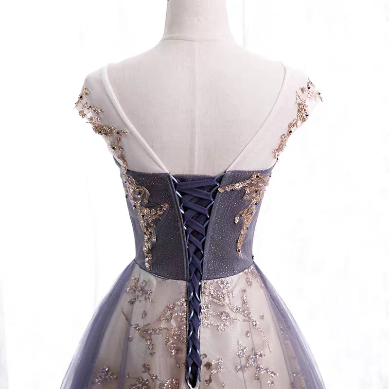 Banquet evening dress new long v-neck temperament show thin usual can wear birthday party famous dress - Image 2