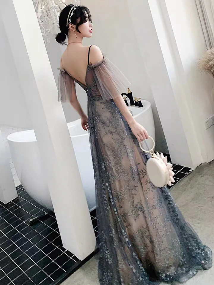 Banquet evening dress new temperament high-end fairy dream birthday party dress gas field queen long - Image 2