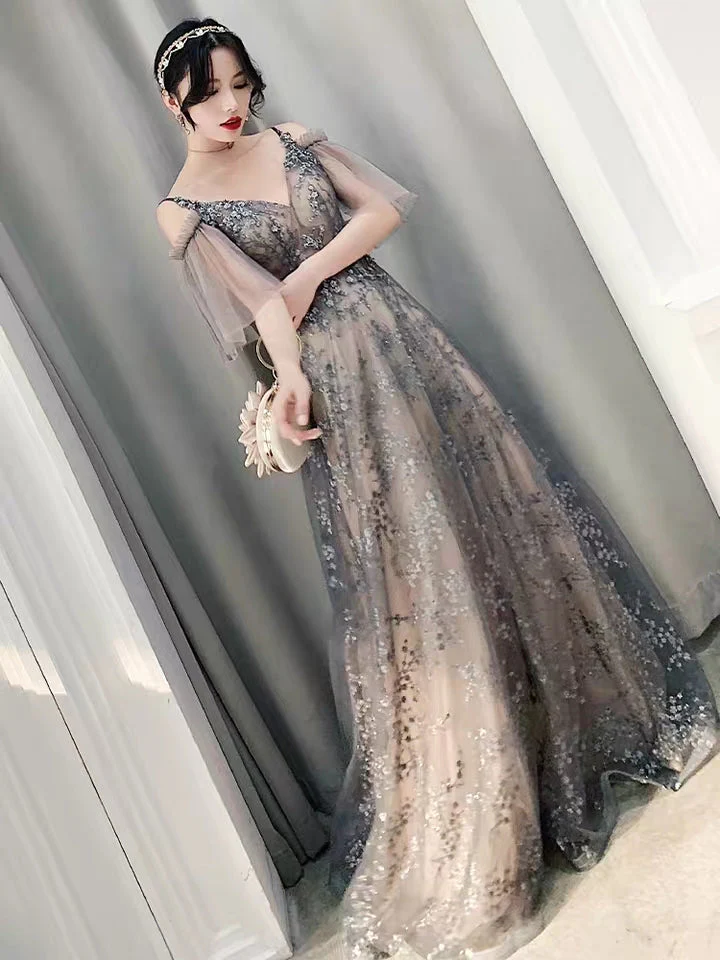 Banquet evening dress new temperament high-end fairy dream birthday party dress gas field queen long - Image 3