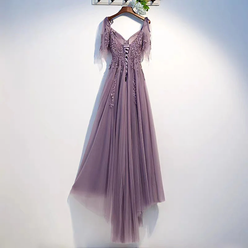 Banquet evening dress women new v collar model show thin usual can wear temperament party party dress summer - Image 2
