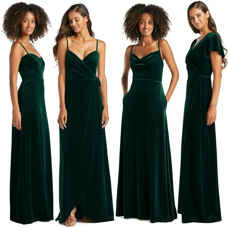 Demi-Season Bridesmaid Dress