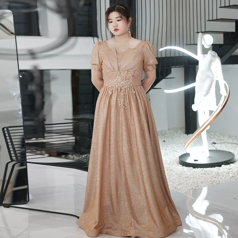Elegant French Style Evening Dress - Image 3