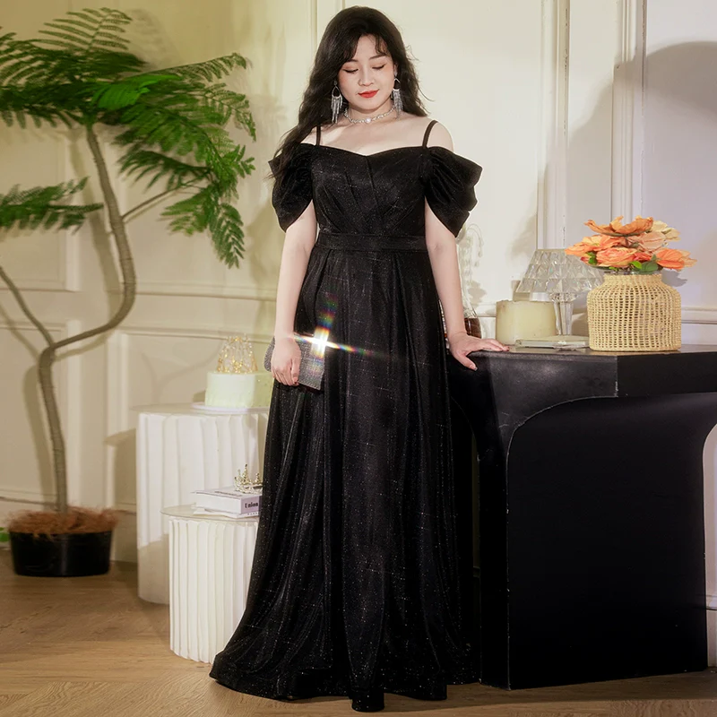 Elegant Open Shoulders Evening Dress - Image 6