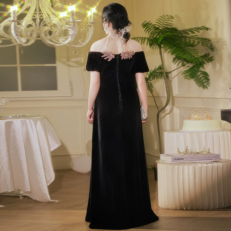 Elegant Plus Size Evening Dress - Image 3