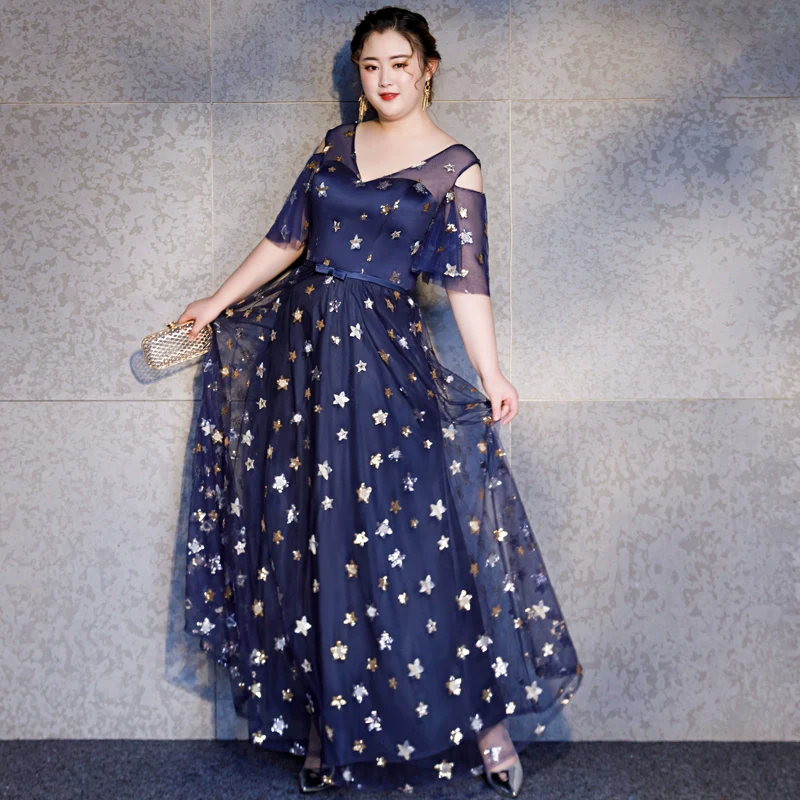 Elegant V-neck Evening Dress - Image 6