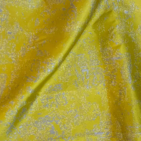 FAB-BROC-004 New brocade jacquard fabric glossy, brocade silk Chinese style Hanfu jacket vest DIY fabric - Image 3