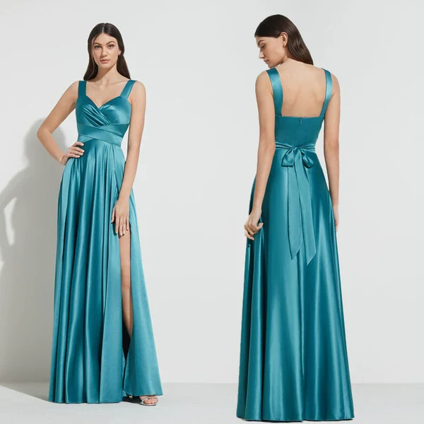 French Style Bridesmaid Dress - Image 4