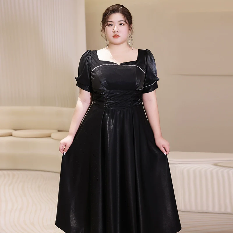 French Style High-Quality Evening Dress | Amehandmadesg