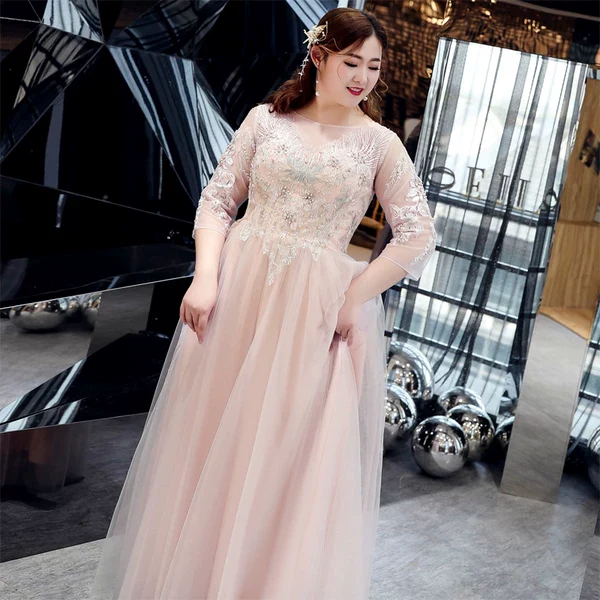Fuchsia Bridesmaid Evening Dress - Image 5