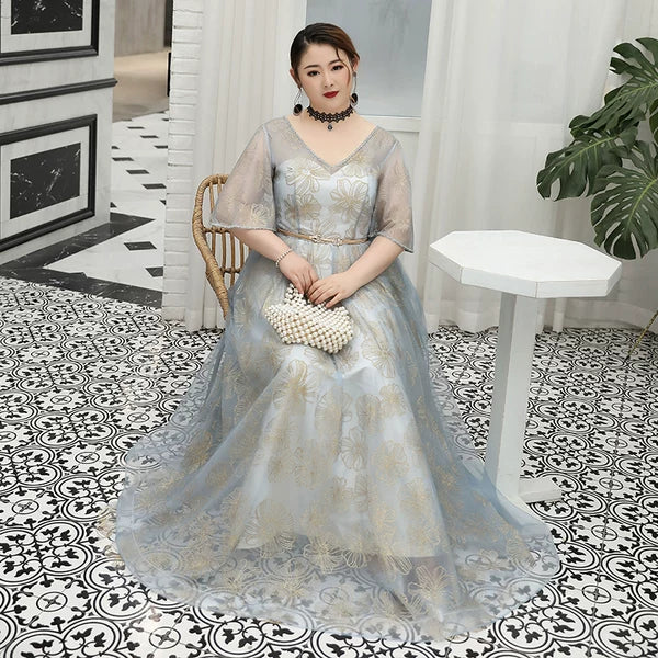 Lace French Elegant Wedding Evening Dress - Image 3
