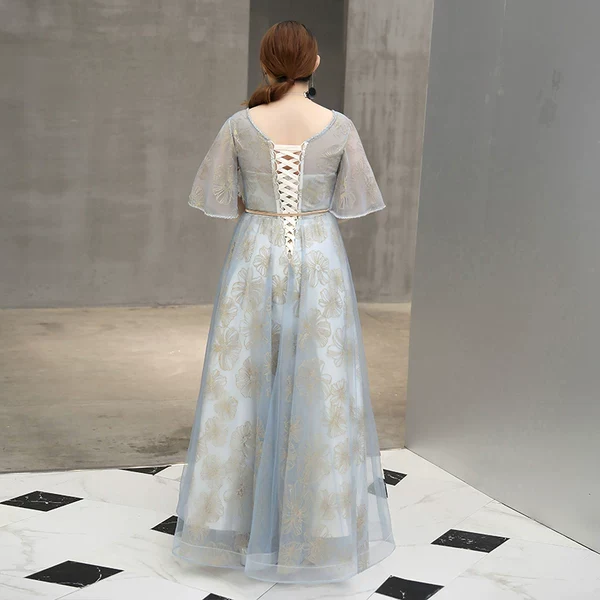 Lace French Elegant Wedding Evening Dress - Image 4