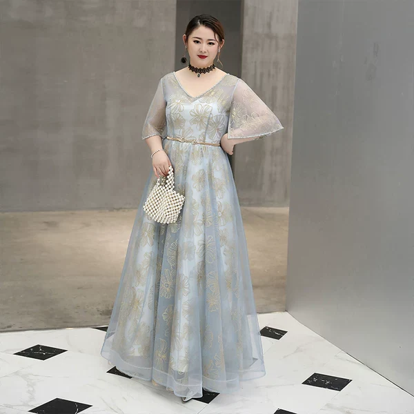 Lace French Elegant Wedding Evening Dress - Image 5