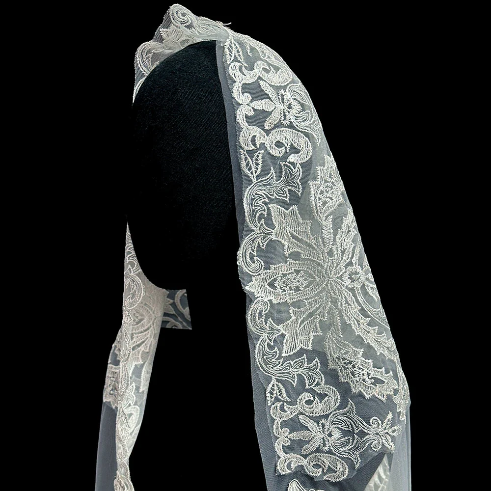 Luxury Bridal Veil 5M Long 3M Wide - Image 3