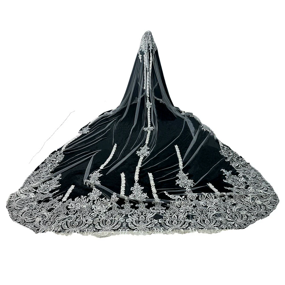 Luxury Bridal Veil 5M Long 3M Wide - Image 5