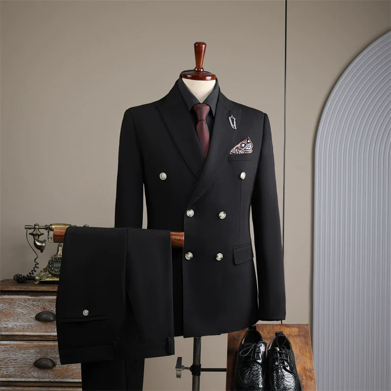 Men's 3 Piece Business Suit Set - Image 2