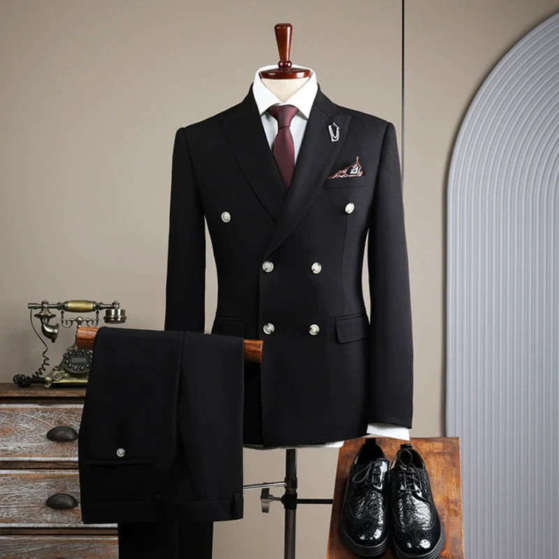 Men's 3 Piece Business Suit Set - Image 9