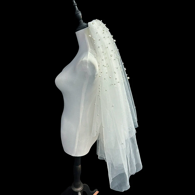 Pearl Wedding Hair Accessory - Image 4