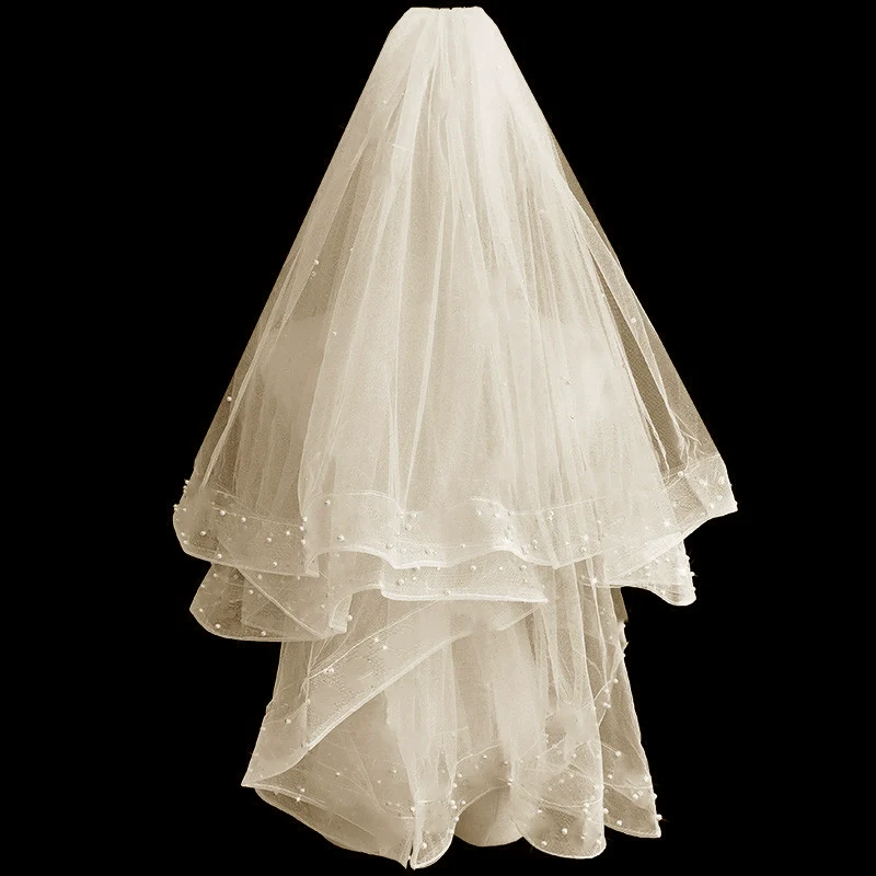 Retro Pearl Bride Hair Accessories - Image 6