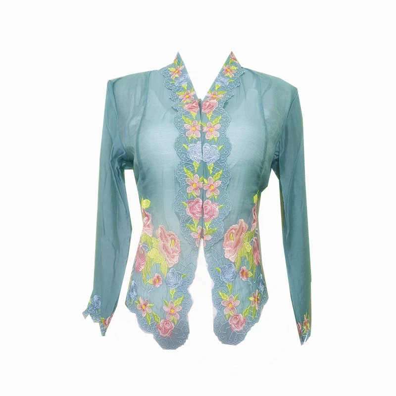 Retro Thin Cardigan Shirt - Image 5