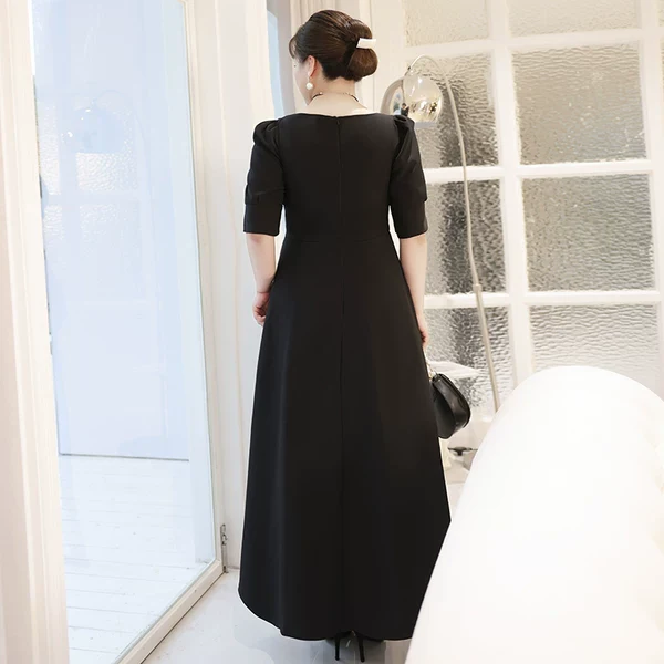 Sexy Black Evening Dress - Image 2