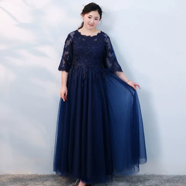 Tibetan Green Evening Dress 3XL