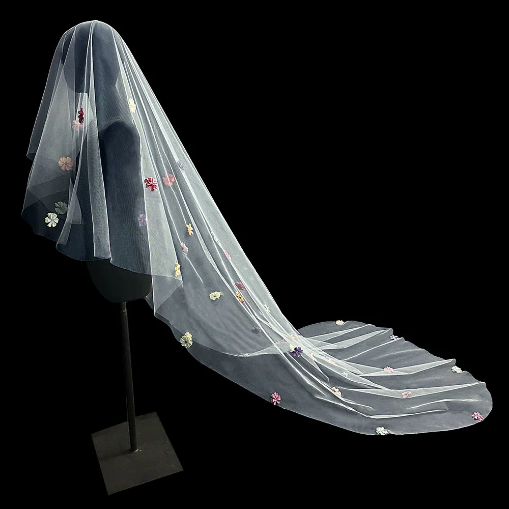 Wedding Veil Dopamine Petal - Image 3
